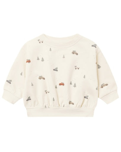 Relaxed Fleece Sweatshirt || Holiday Drive