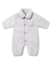 Shearling Jumpsuit || Fog