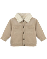 Ezrah Jacket || Latte