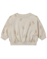 Relaxed Fleece Sweatshirt || Gingerbread