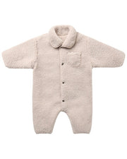Shearling Jumpsuit || Rose Water