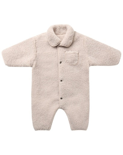 Shearling Jumpsuit || Rose Water