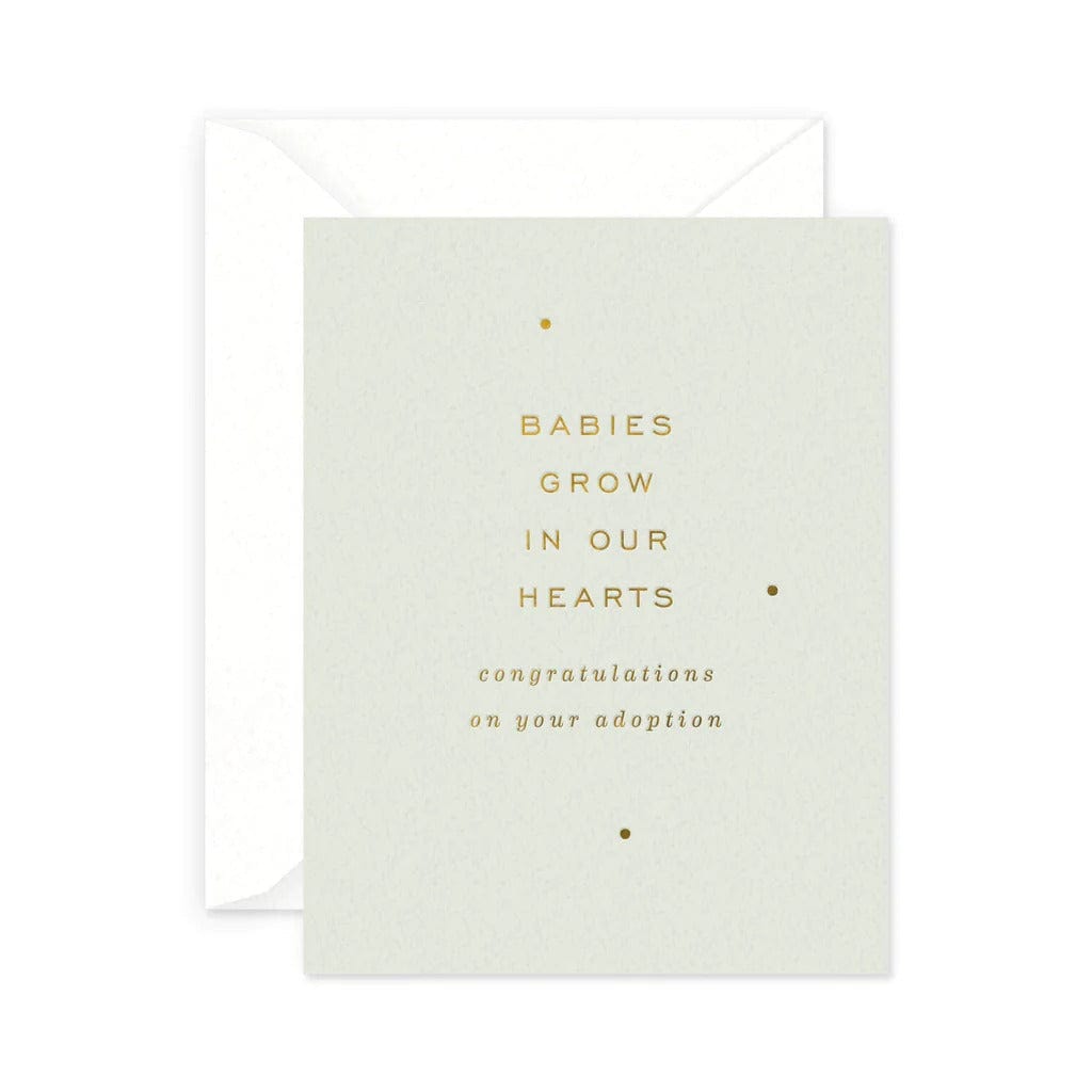 Smitten on Paper Card Adoption Greeting Card