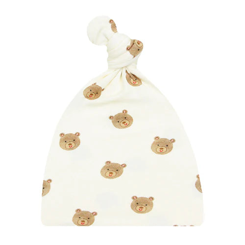 Teddy Top Knot Hat