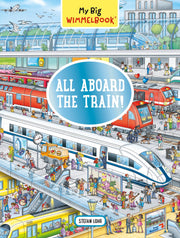 W.W. Norton & Company Book My Big Wimmelbook - All Aboard the Train!