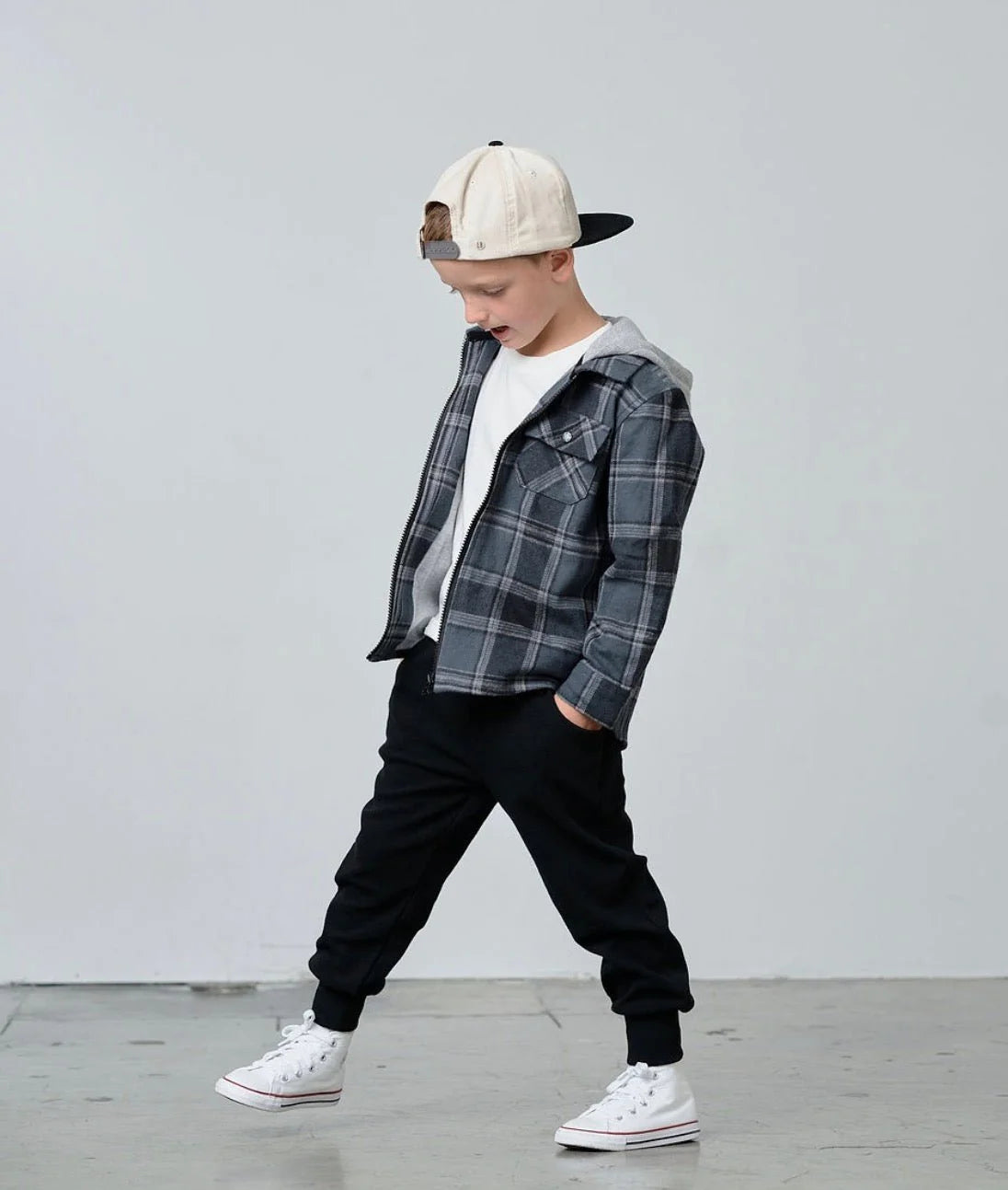 Waffle Jogger - Black