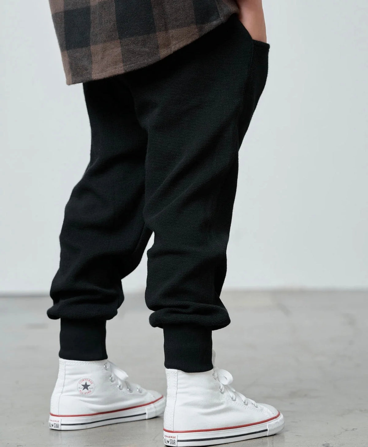 Waffle Jogger - Black
