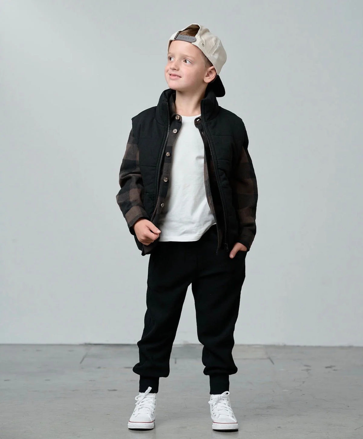 Waffle Jogger - Black
