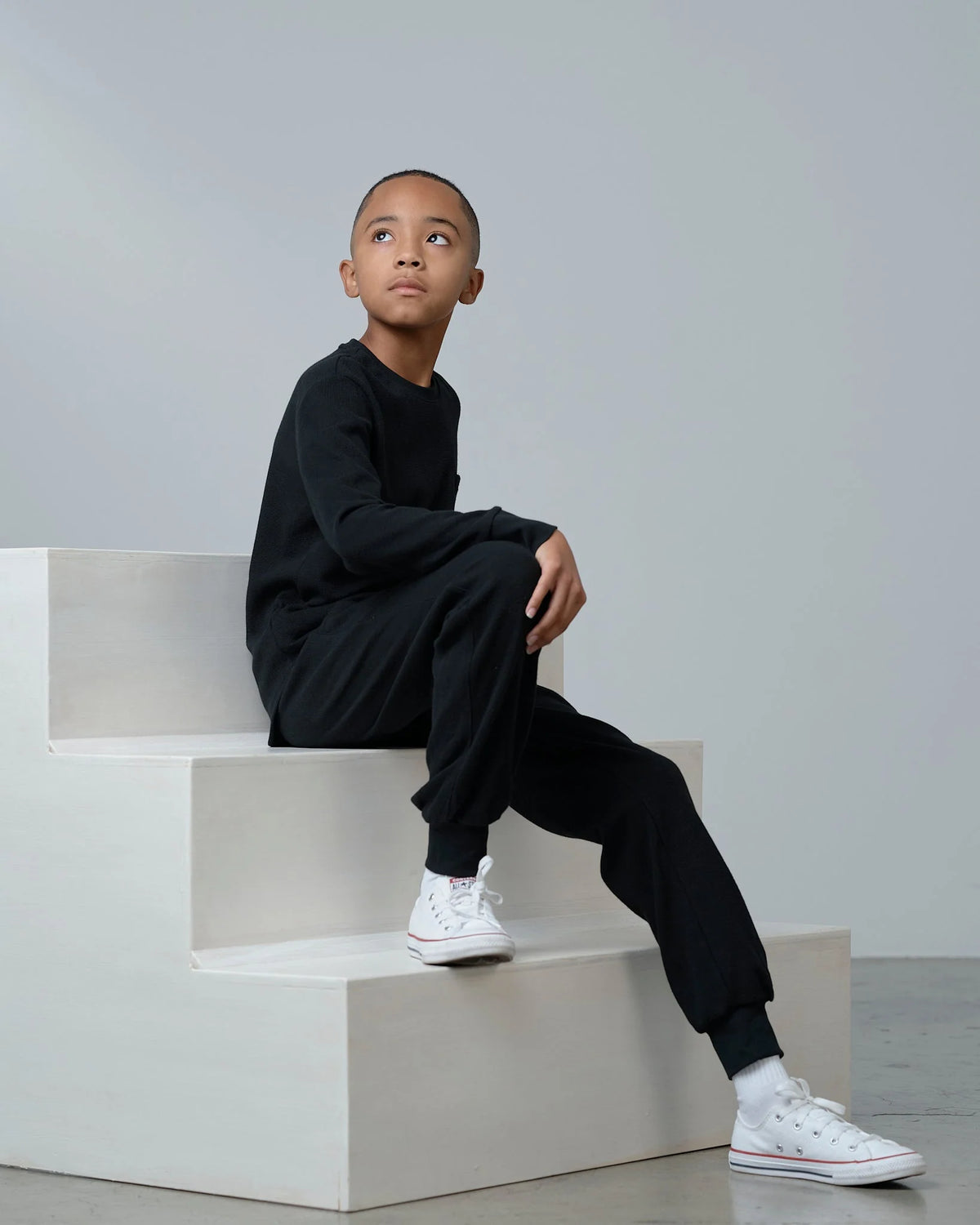 Waffle Jogger - Black
