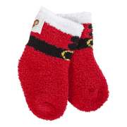 World's Softest Socks Baby & Toddler Socks & Tights Snug Infant Cozy Crew - Santa